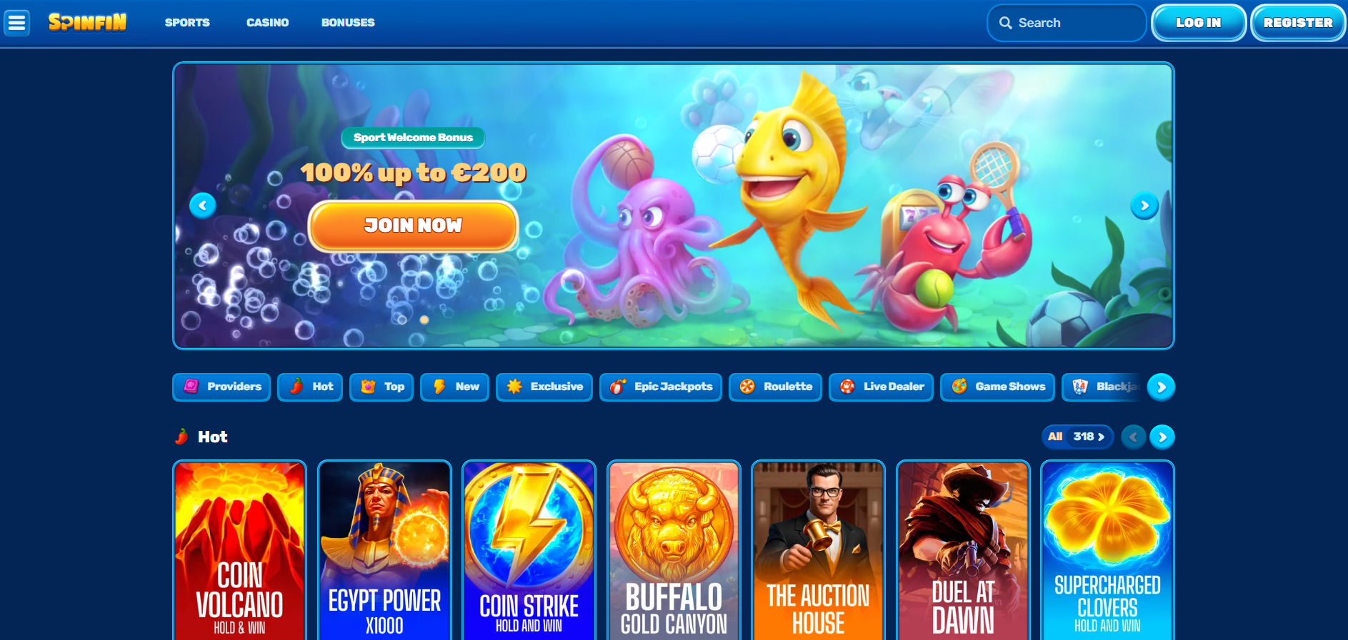 Spinfin Casino